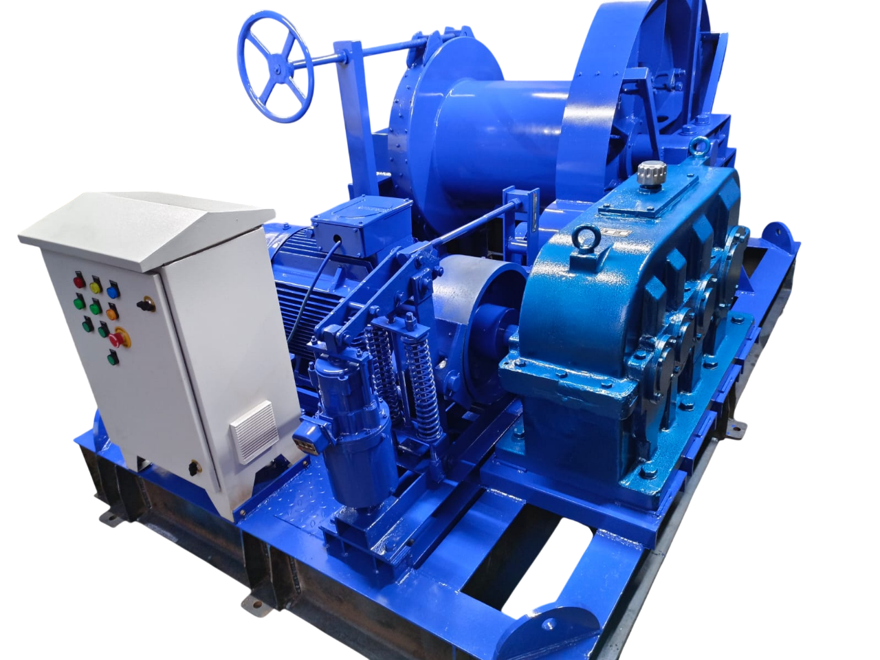 10 TON WINCH SUPPLIED TO SANGHI INDUSTRIES LTD GUJARAT-Photoroom