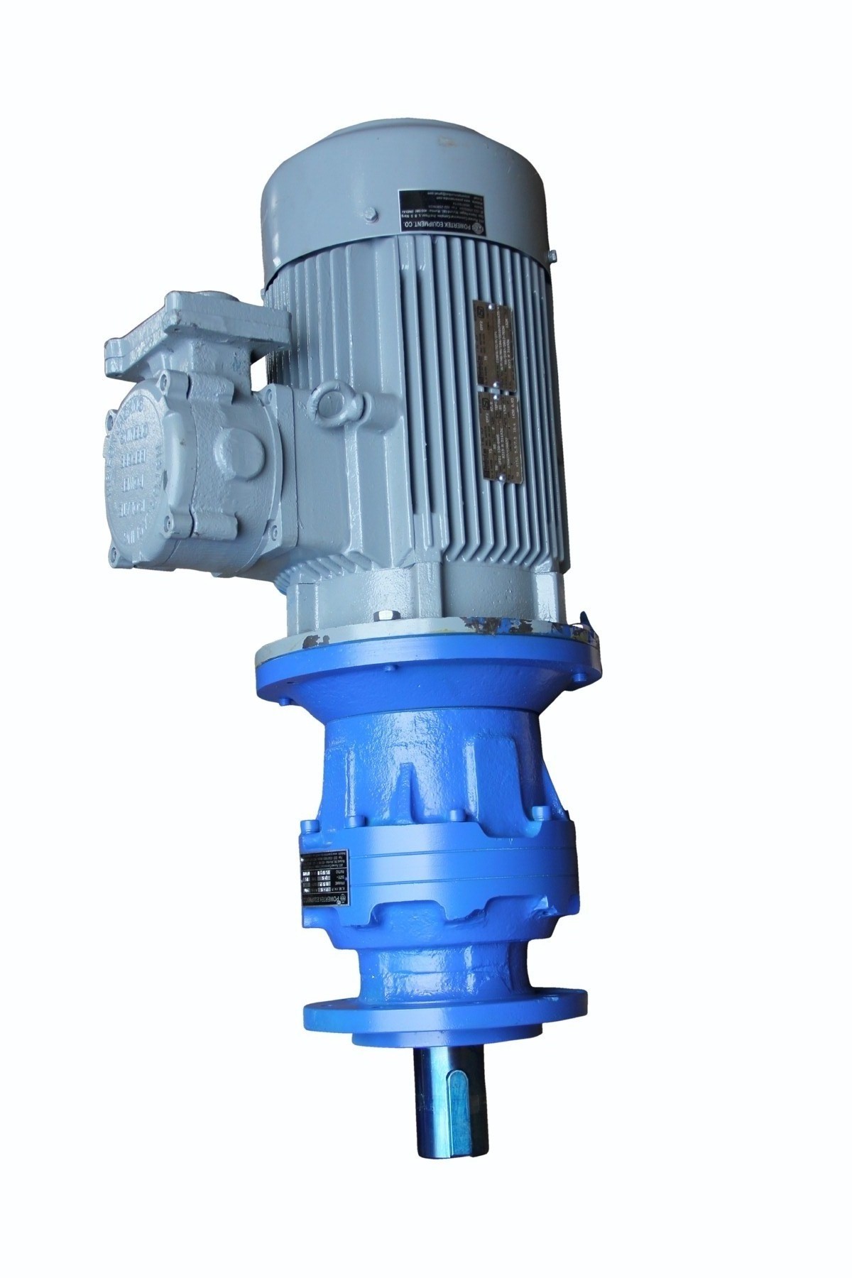 5 HP FLAME PROOF GEARED MOTOR FLANGE MOUNTED