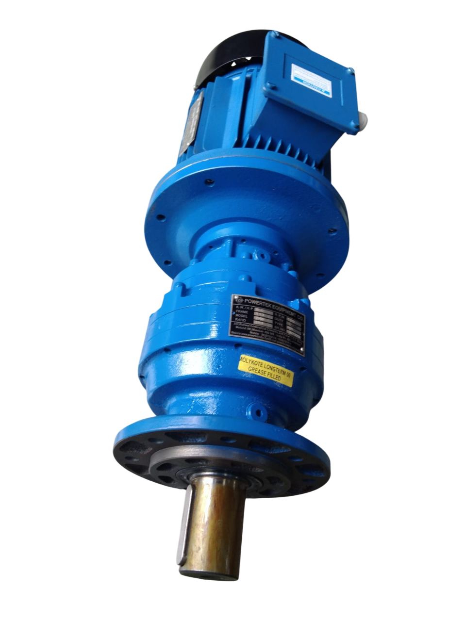 FLANGEMOUNTED GEARED MOTOR