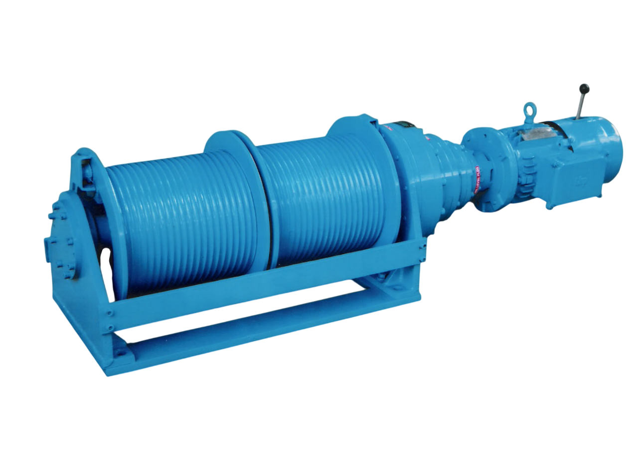 PORTABLE DUOBLE DRUM ELECTRIC WINCH